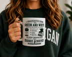 GRADUATED FROM THE GREEN & WHITE – 3 Mug Bundle