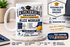 Personalized Engineering Graduate Mug